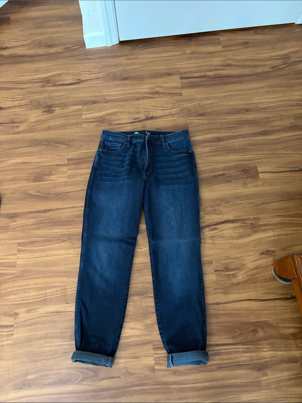 Kut from the Kloth Dark Blue Boyfriend Jeans